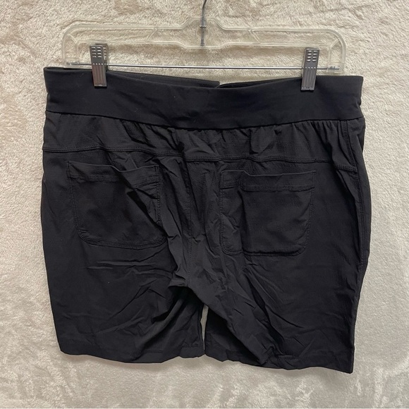 Athleta Trekkie Bermuda Shorts (596504) Black womens size 8 - Picture 4 of 9